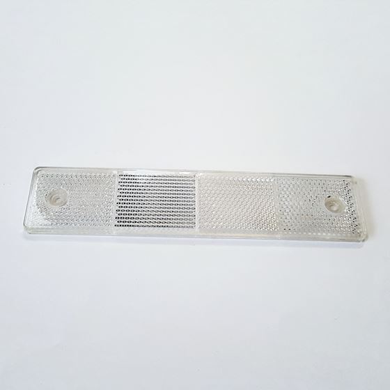 Refleks hvid 180x40 mm