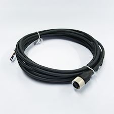 Følerkabel 4pol TYPE D M12 5M. - 1