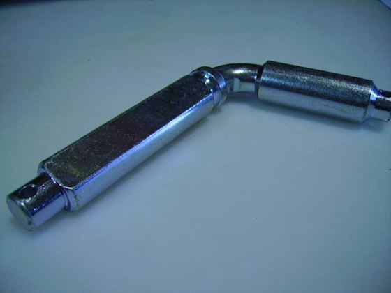 Låsebolt til sidetip konisk