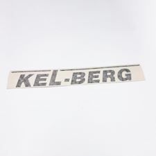 Skilt Kelberg sort 360*52 mm - 1
