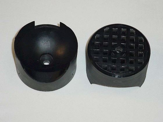 Plastic skål bag tipkærre 8cm