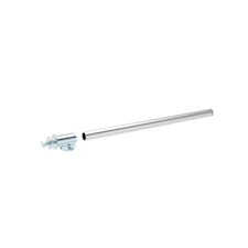 Skærmholder alurør m beslag - L580x42 mm - 1