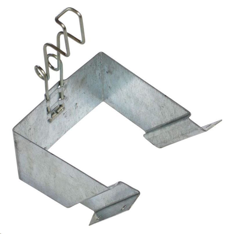 Stopklodsholder 200mm galv.