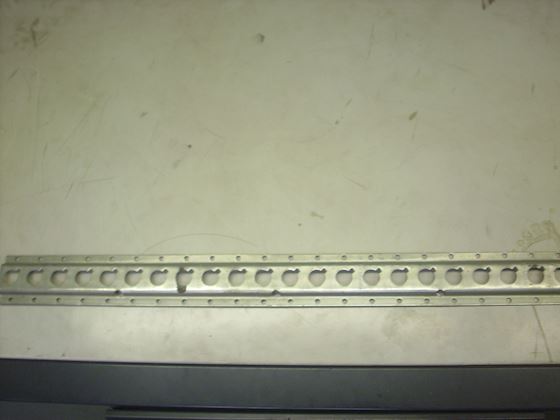 Surringsskinne Ø25 m/slids L3m