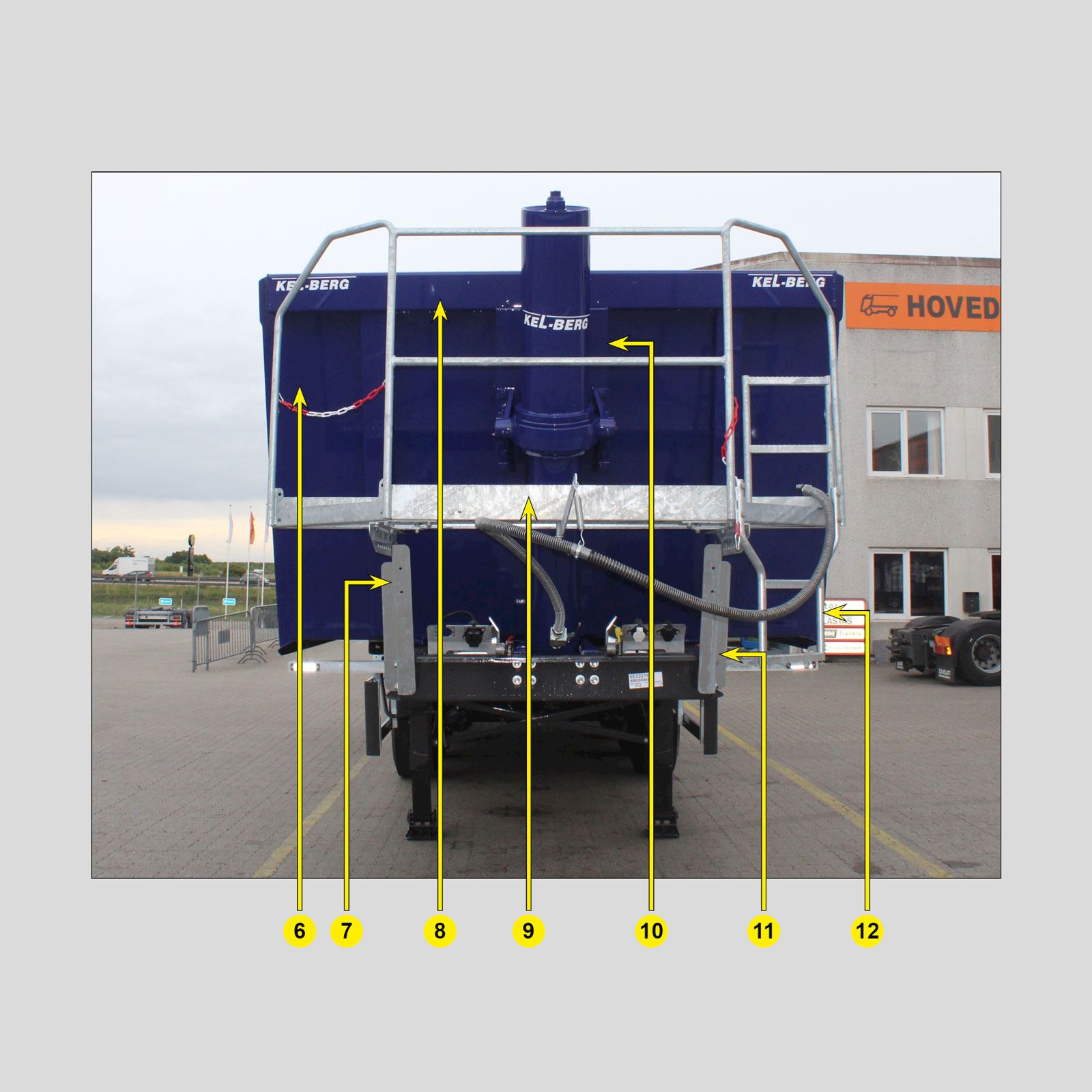 T98 Tipkasse HARDOX 37/30/23 m3