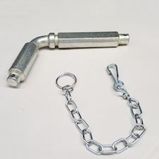 Låsebolt m./Kæde Ø25mm - 1