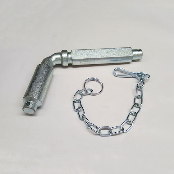Låsebolt m./Kæde Ø25mm