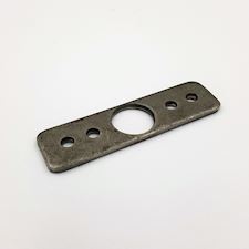 Rustfrit stålbeslag f/stangluk - 1