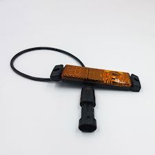 Sidemarkeringslygte LED - fladstik - 1