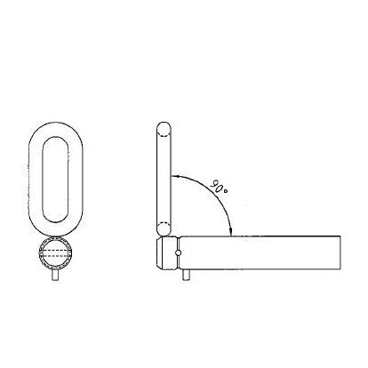 Låsebolt f containerstop 30mm
