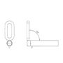 Låsebolt f containerstop 30mm