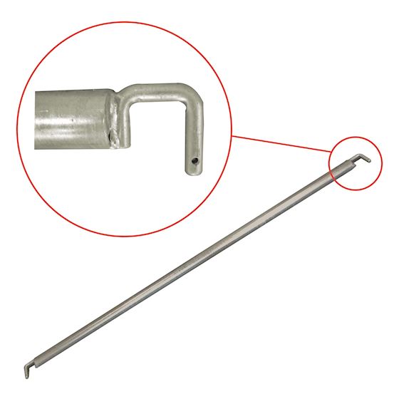 Tværstiver høj position